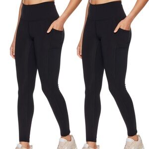 🎵 2 Reebok 7/8 Everyday Pocket Leggings